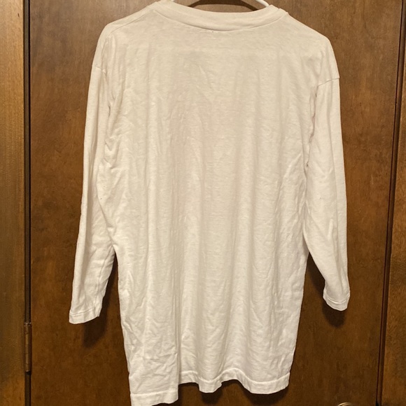 GUESS Vintage three-quarter sleeved logo t-shirt. Oversized fit. From 1990! - Picture 9 of 11